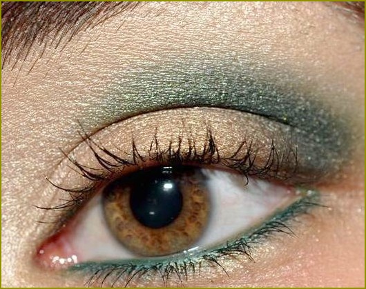 Jak malować kareta-zielone oczy