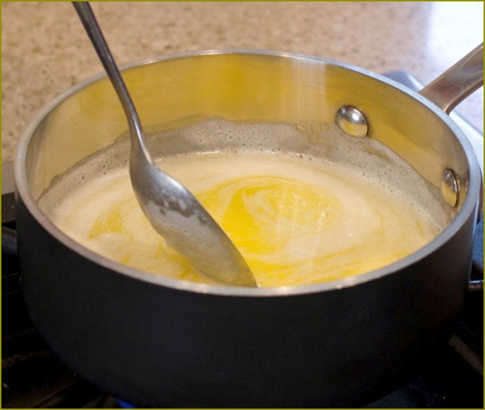 Jak rumienić masło